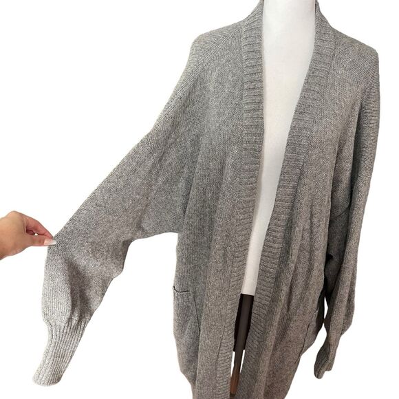 Christy Dawn XL The Elsie Cardigan Opal Knit Gray Baby Alpaca NWT Sweater - Picture 6 of 9